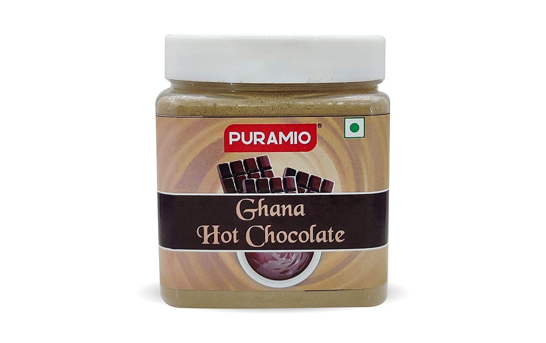 Puramio Ghana Hot Chocolate    Plastic Jar  350 grams